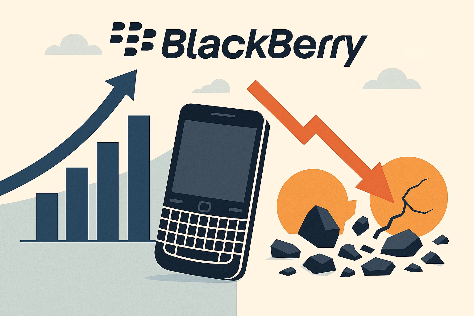Der Aufstieg und Fall von BlackBerry: Vom Pionier zum gescheiterten Giganten