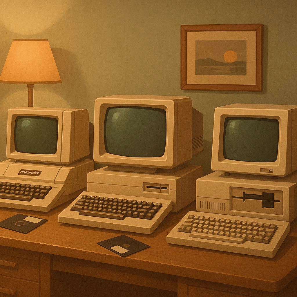 Die Anfänge der Personal Computer in den 1980er Jahren